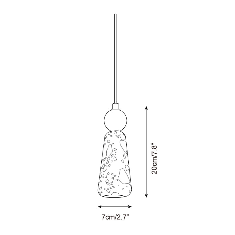 Cemento Pendant Lamp D201