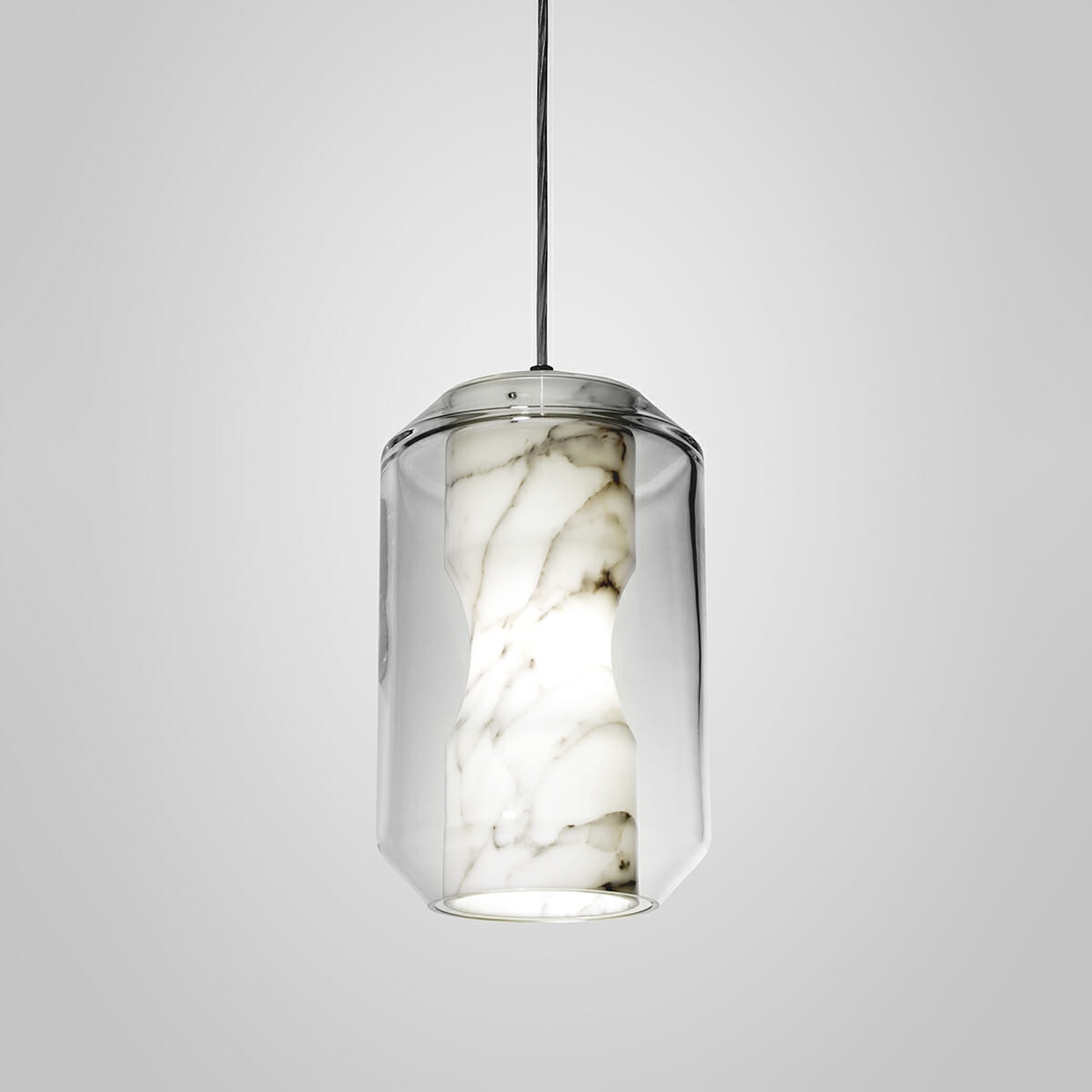 Glass Alabaster Pendant Lamp D444