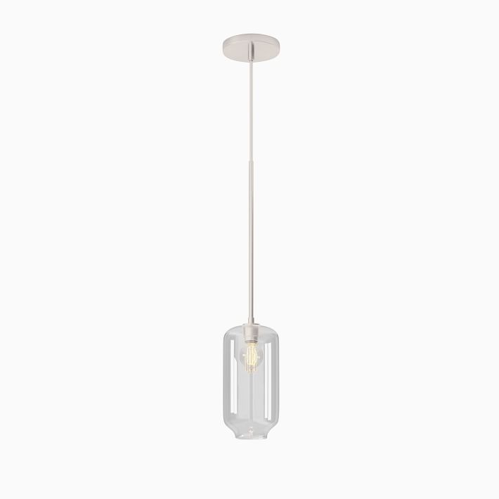 Lumivelle Pebble Pendant Light - Adjustable Glass Shade - Modern Lighting T243