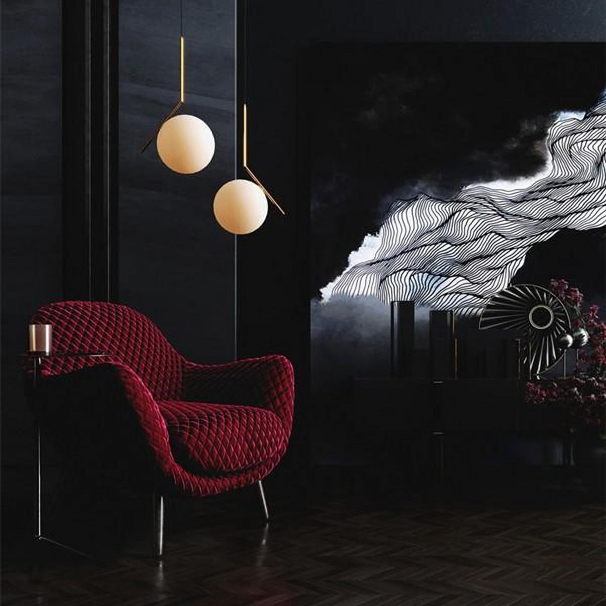 Stylish Glass Ball Pendant Light S61
