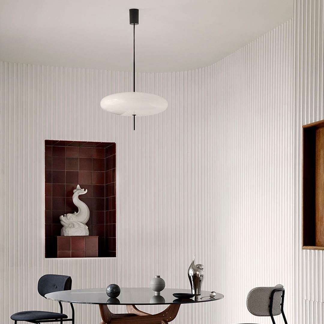 Modern Elliptical Shape Pendant Light