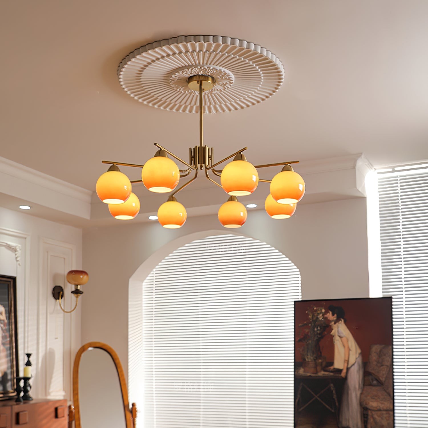 Creative Caramel Spherical Pendant Lamp M569