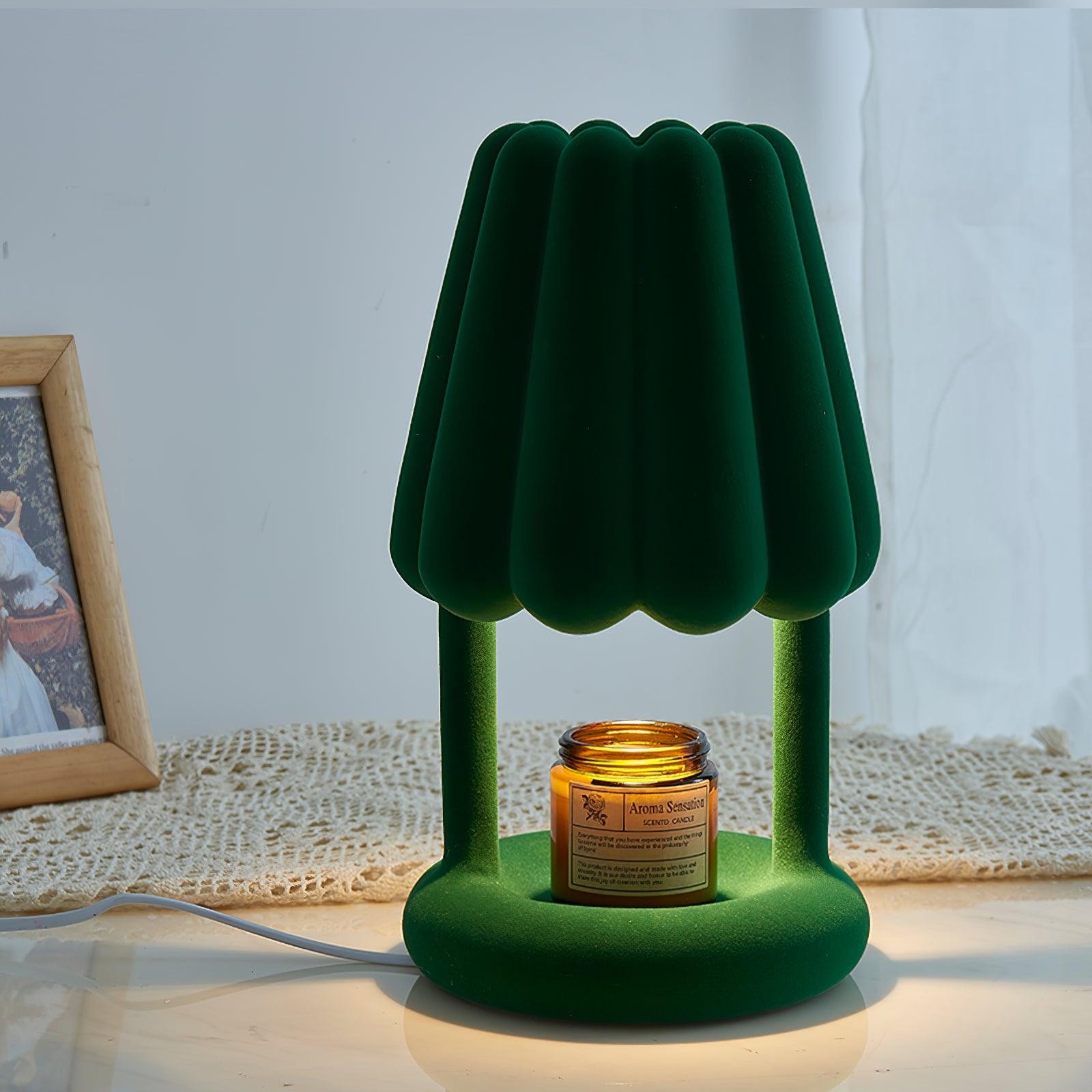 Ice Cream Flocked Resin Table Lamp M566