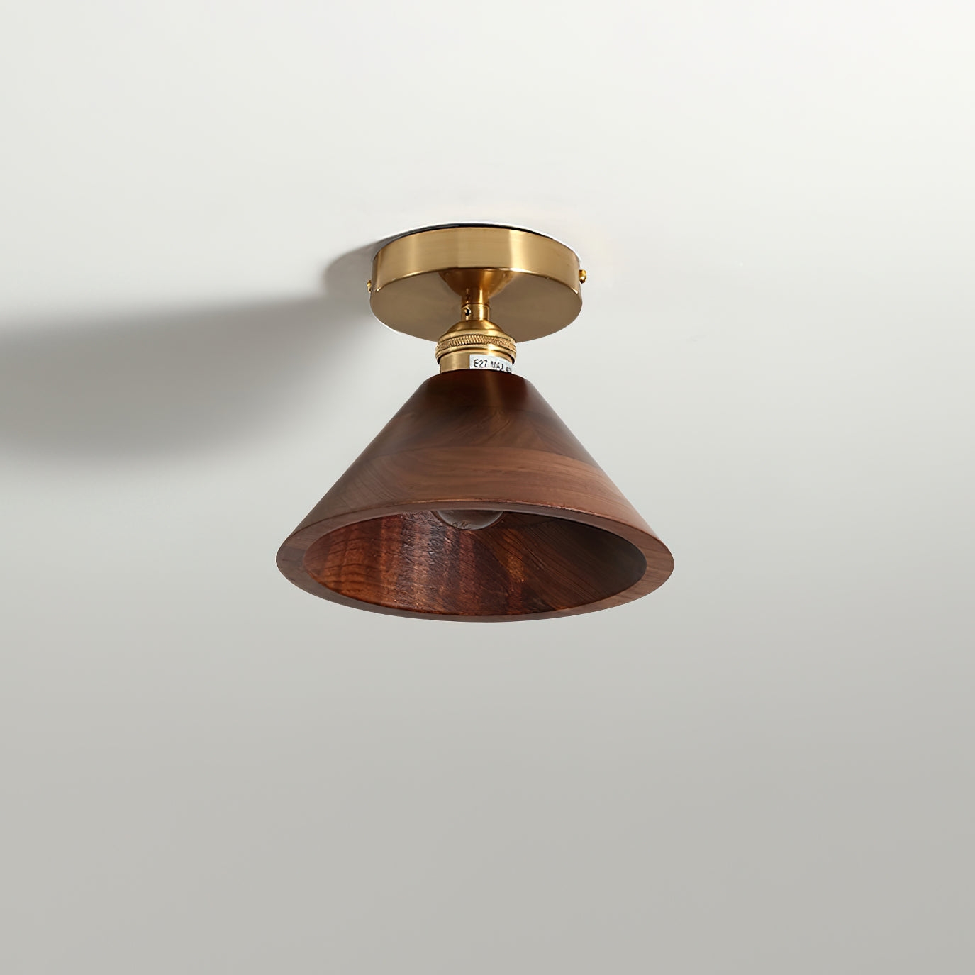 Collar Wood Ceiling Lamp D235