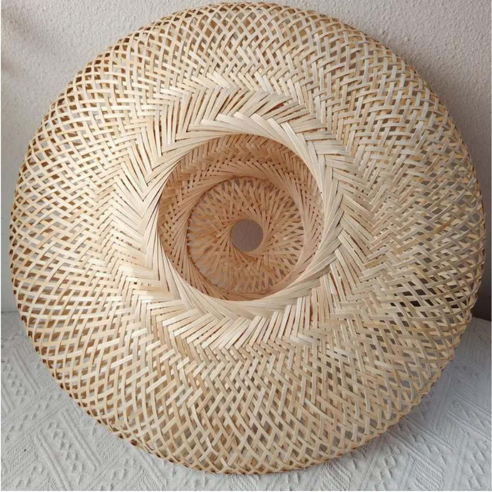Treasure of the Dawn Bamboo Rattan Pendant Light D899