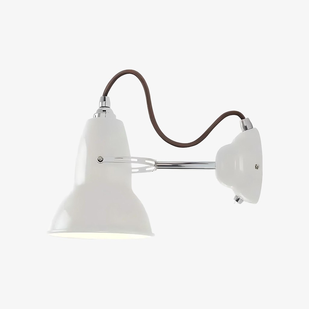Modryx Industrial Metal Wall Light - Retro-Inspired Adjustable Arm Wall Lamp For Bedside T580