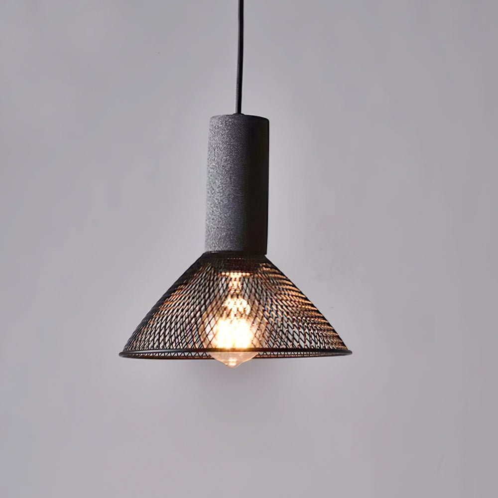 Cement Mesh Pendant Light M81