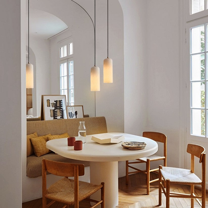 Nordic Modern  Alabaster Monty Pendant Light D888