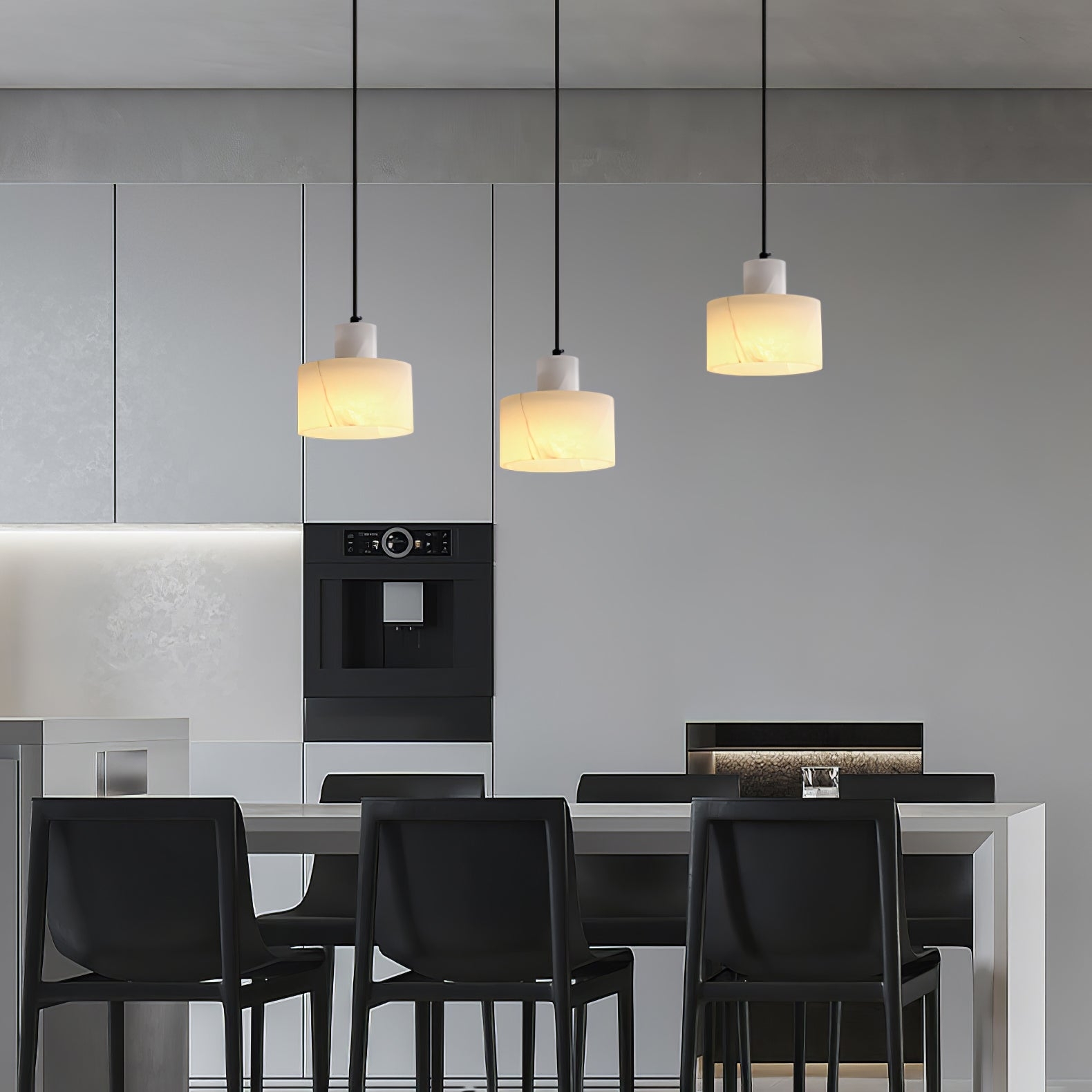 Cyls Alabaster Pendant Lamp D402