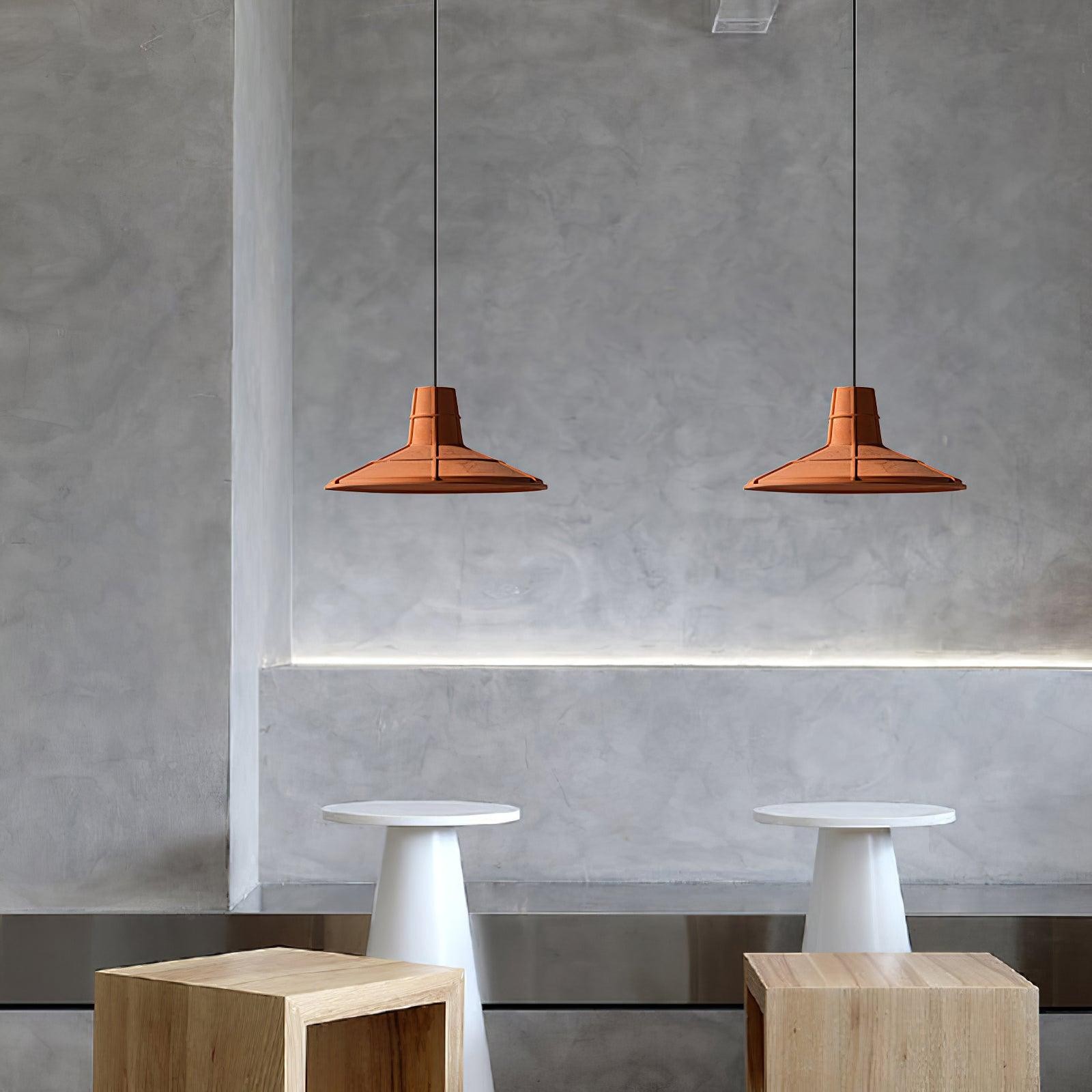 Industrial Style Cement Terracotta Craft Pendant Light M423