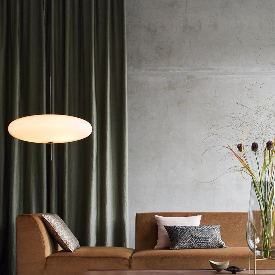 Modern Elliptical Shape Pendant Light