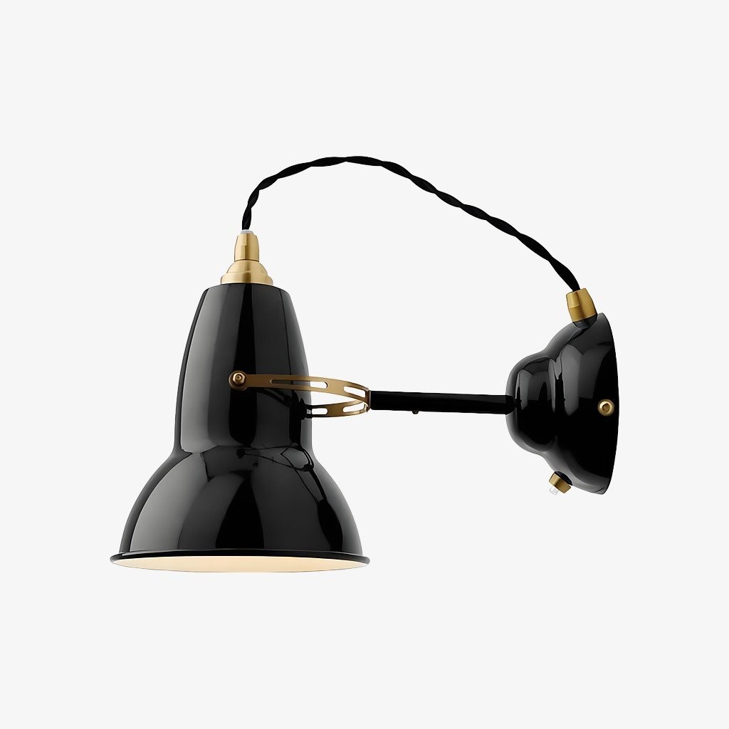 Modryx Industrial Metal Wall Light - Retro-Inspired Adjustable Arm Wall Lamp For Bedside T580