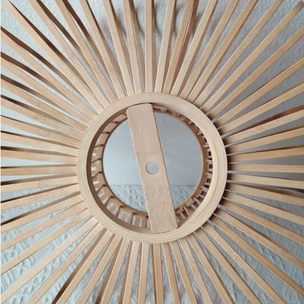 The Solar Illusion Bamboo Pendant Light D898