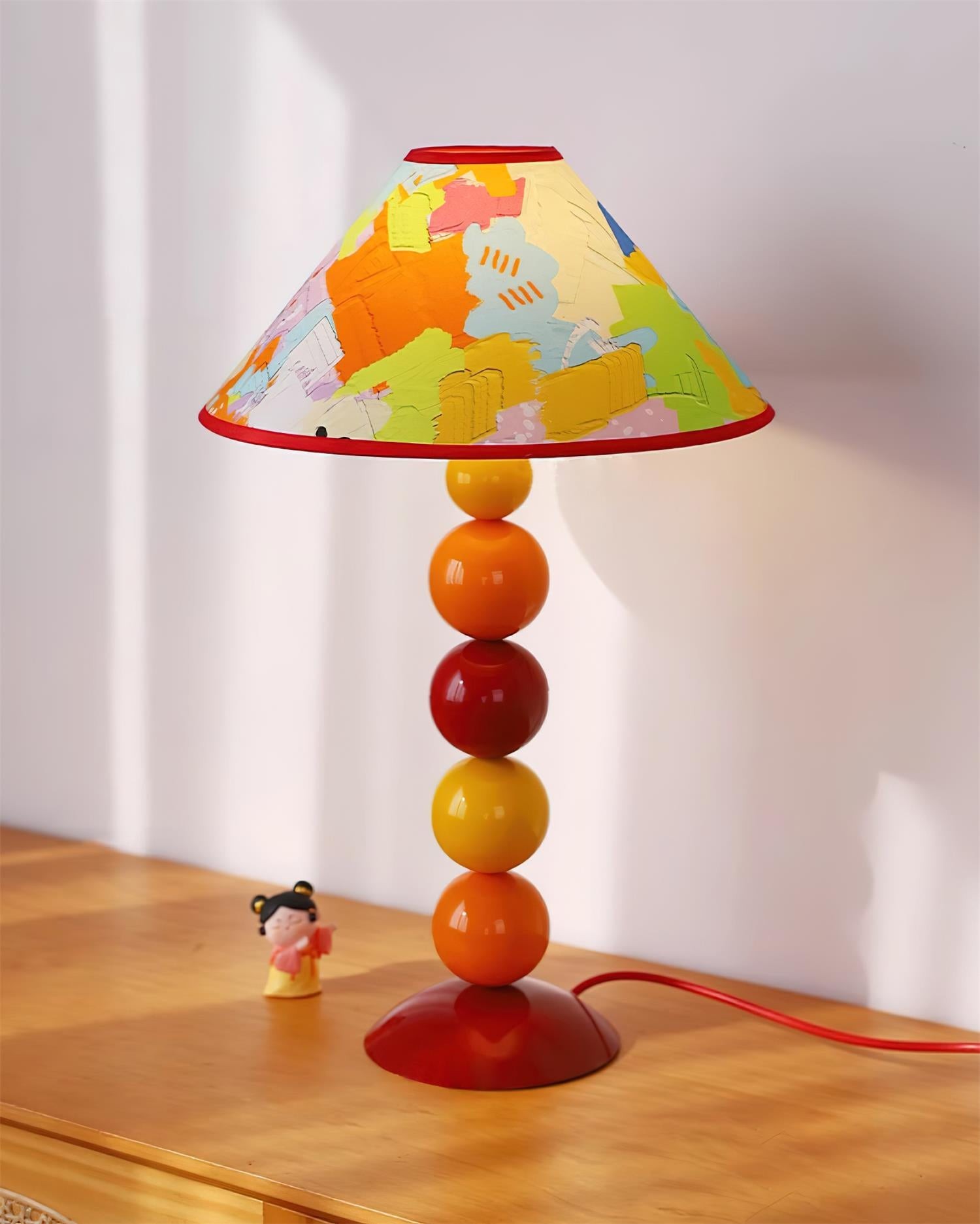 Retro Coloful Stacking Ball Table Lamp M329