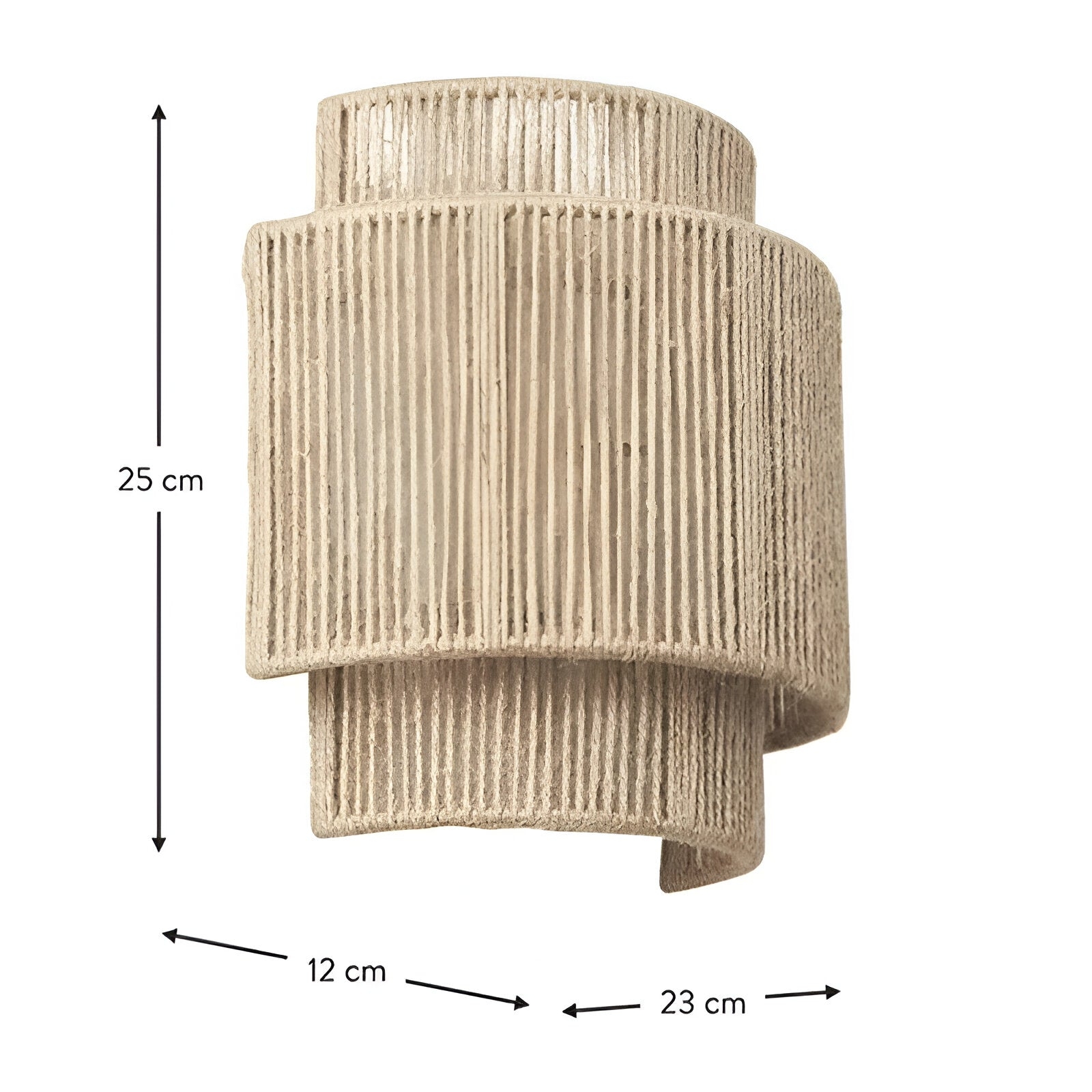 Bohemian Vintage Hand Woven LED Wall Light D794