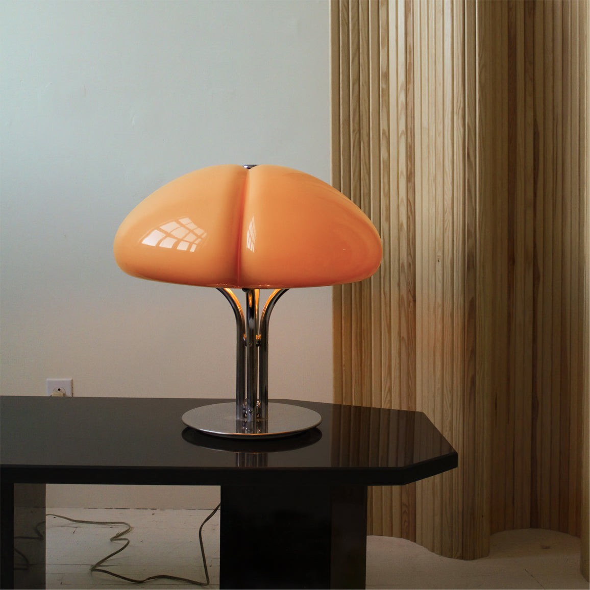 Creative Cluster Mushroom Shape Glass Table Lamp M117