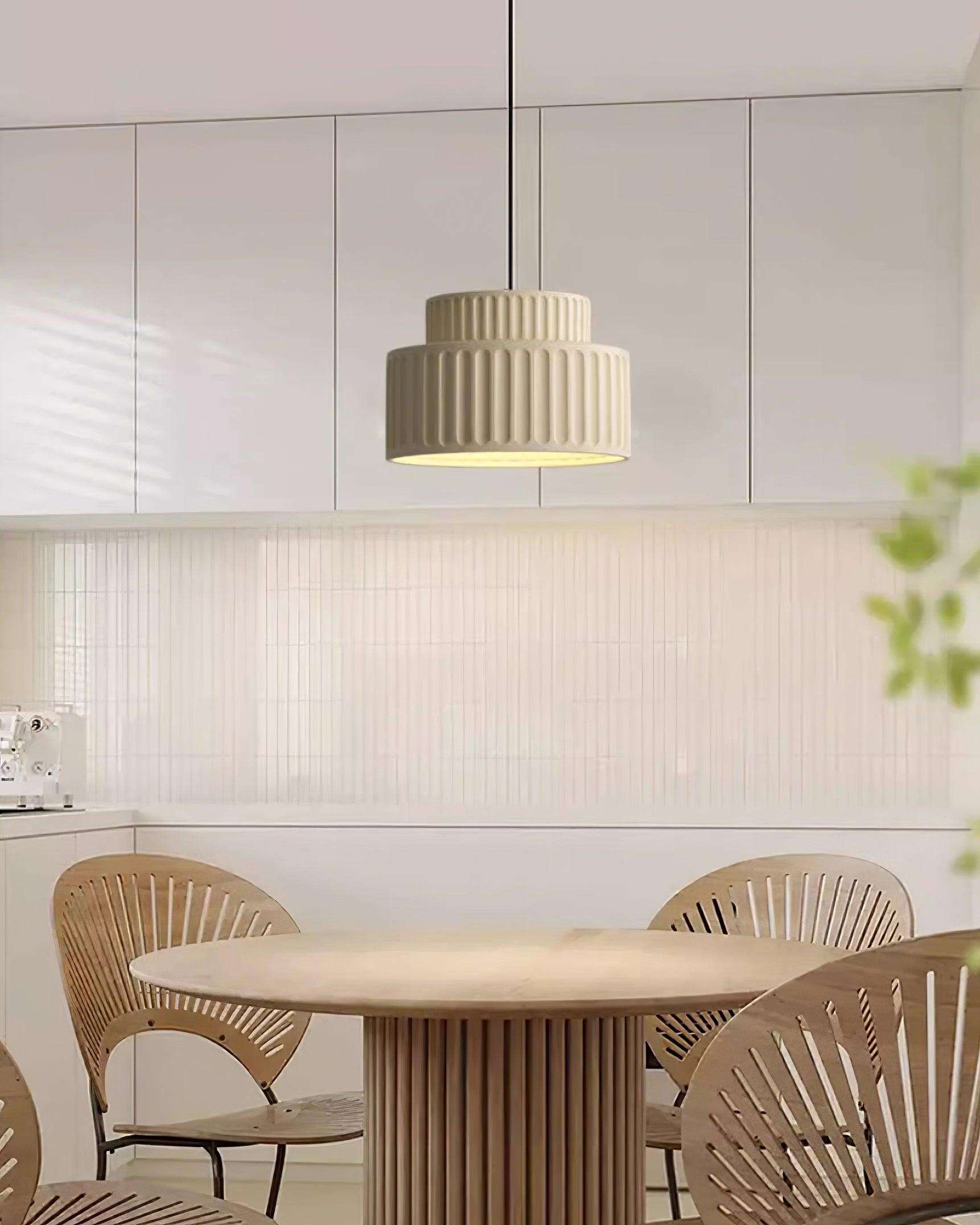 Nordic Resin Column Pendant Lamp M251