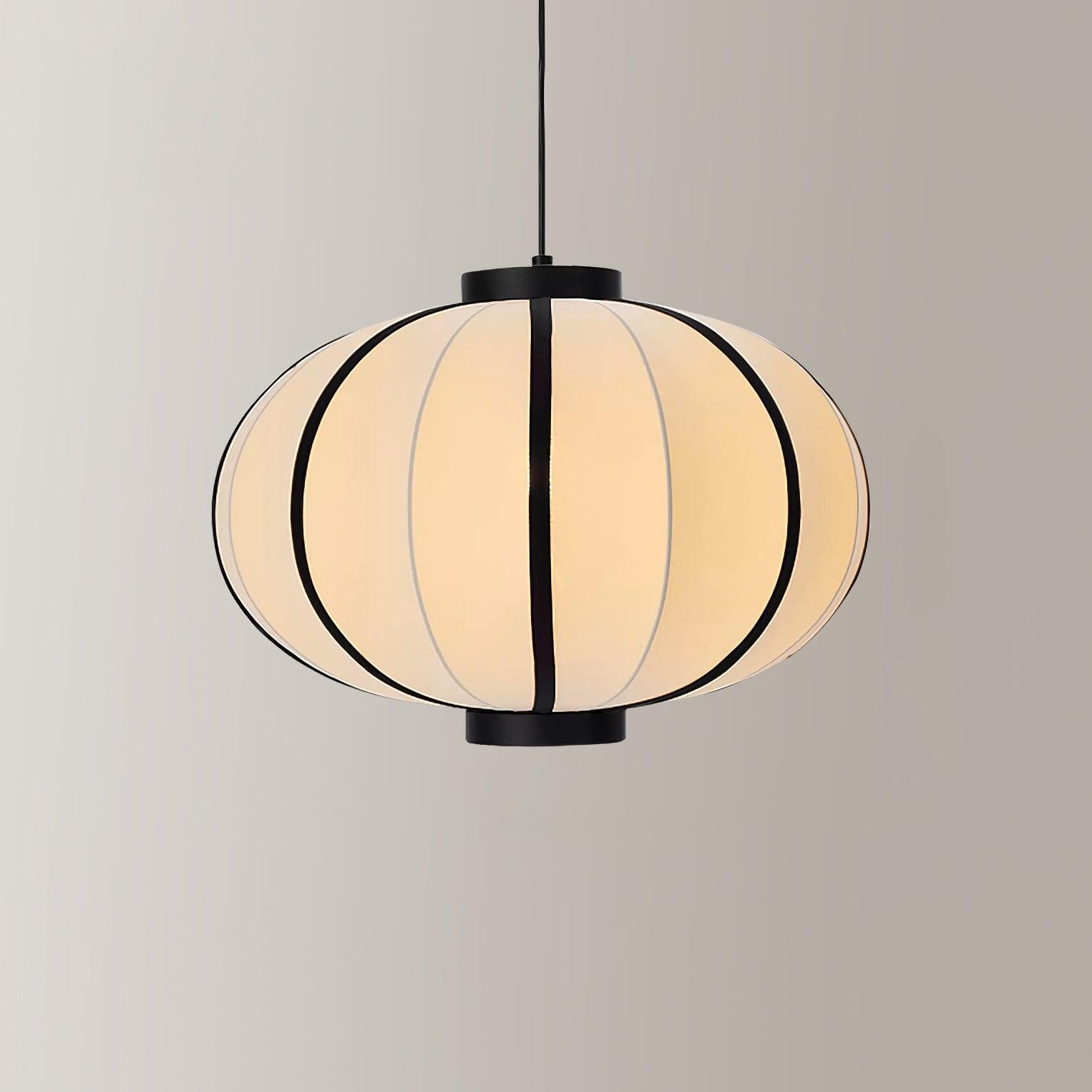 Minimalist Black and White Lantern Pendant Lamp M220