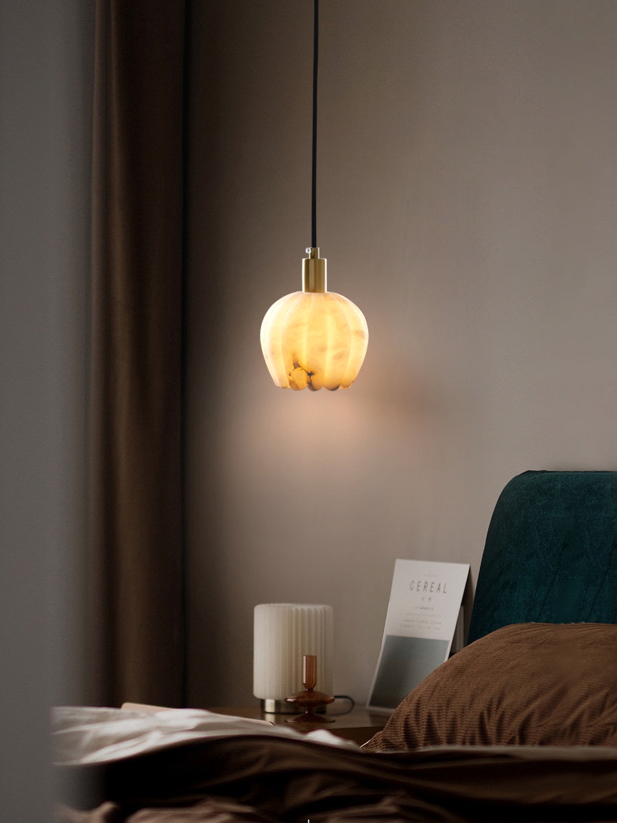 Lilin Alabaster Pendant Light D424