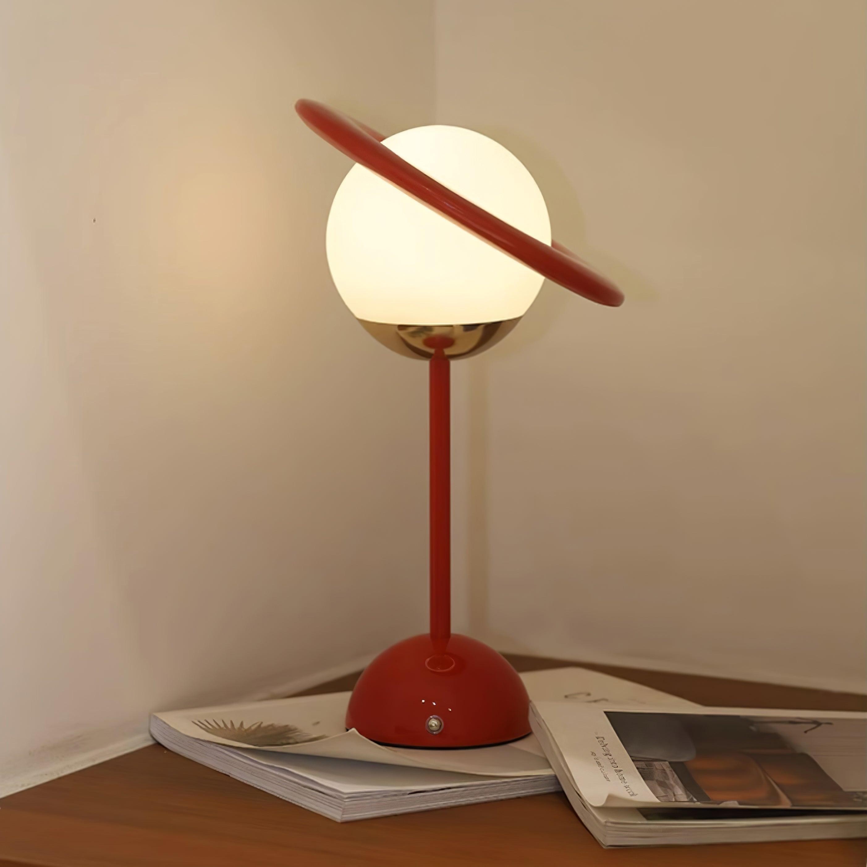 Creative Saturn Planet Table Lamp for Bedroom M518