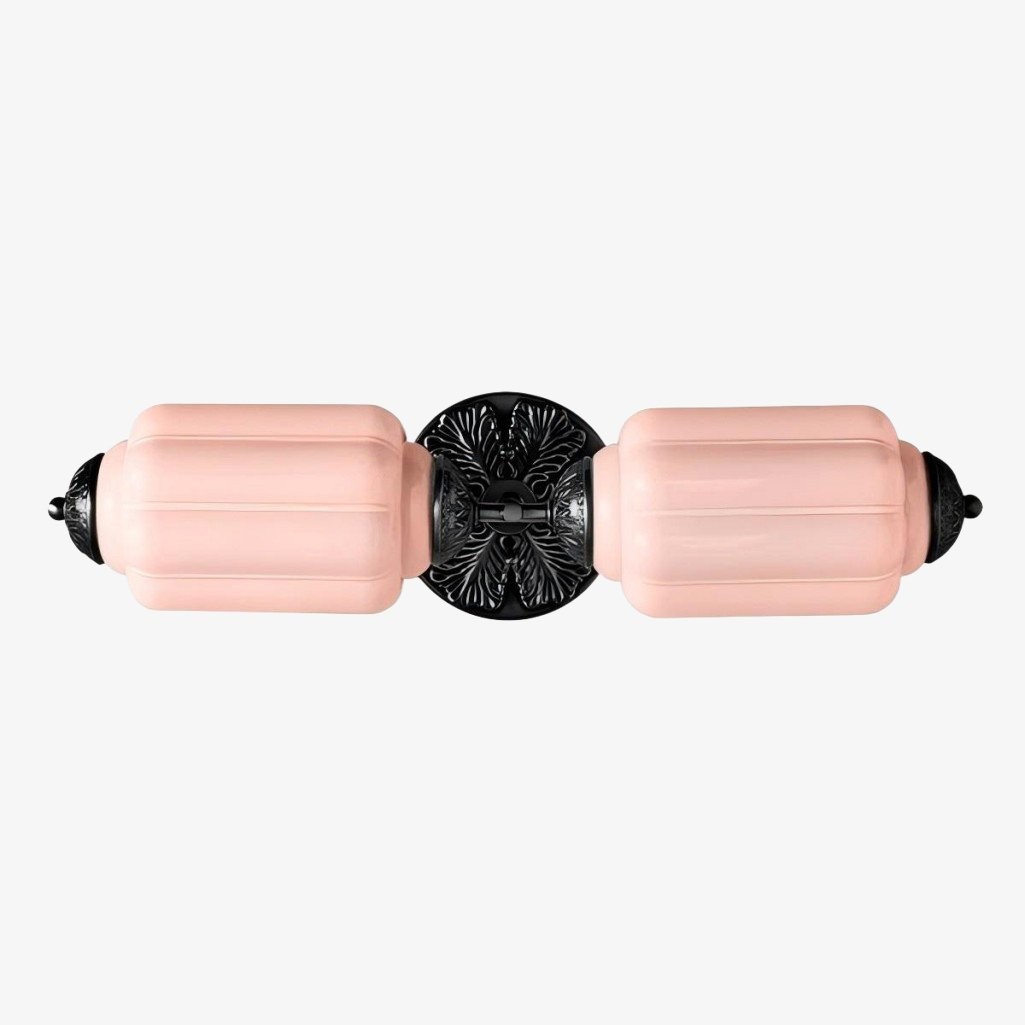 Eloise Brass Wall Sconce – Elegant Milk Glass Vintage Lighting T290