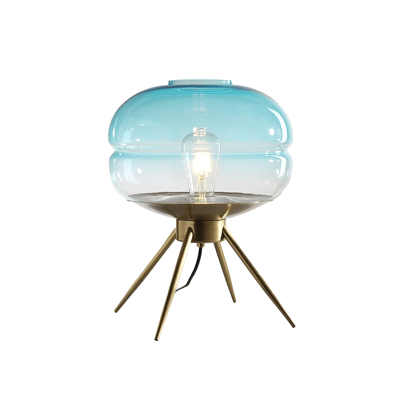 Luxury Personality Colored Glass Cover Tall Table Lamp M234