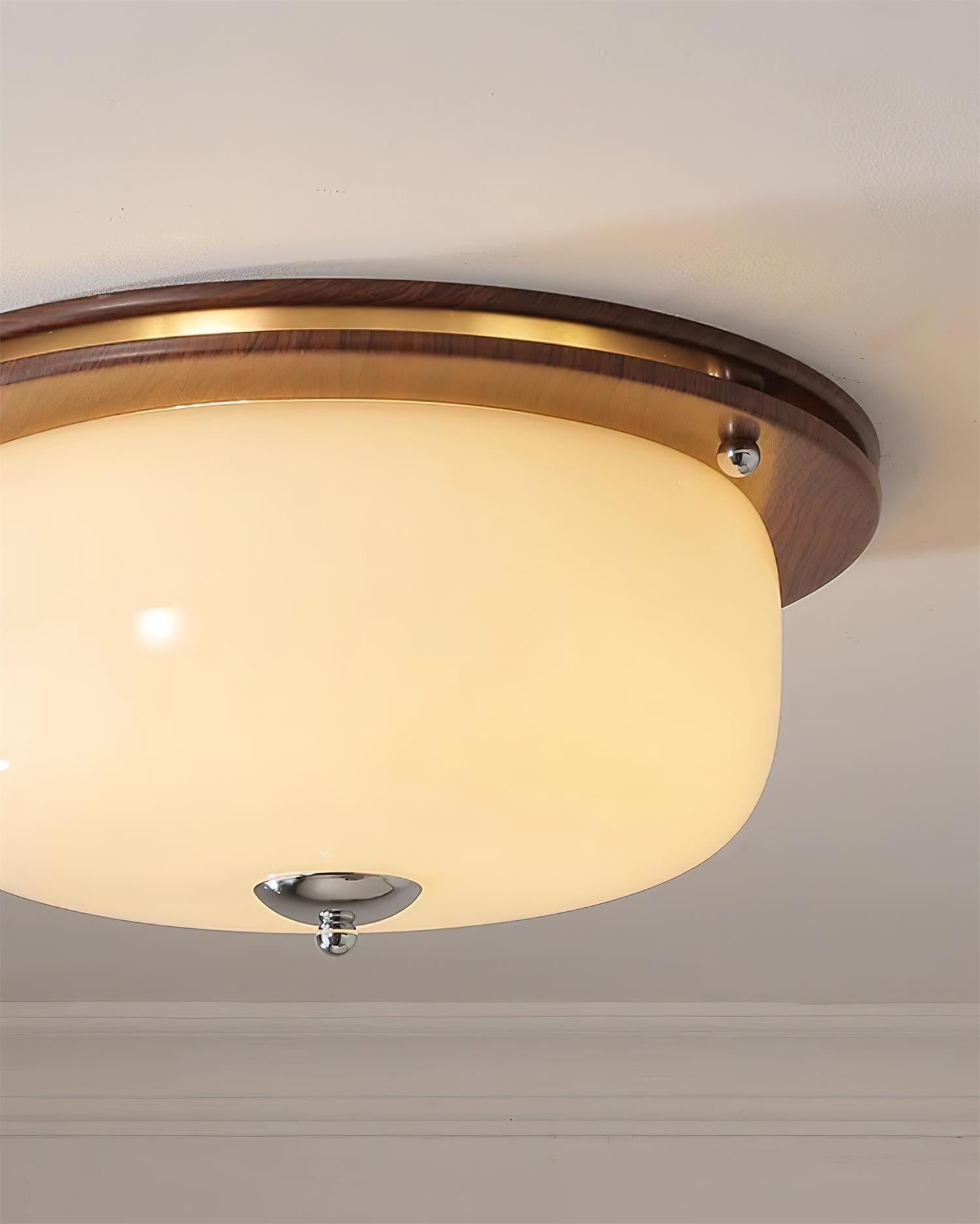 Justice Glass Ceiling Lamp D30