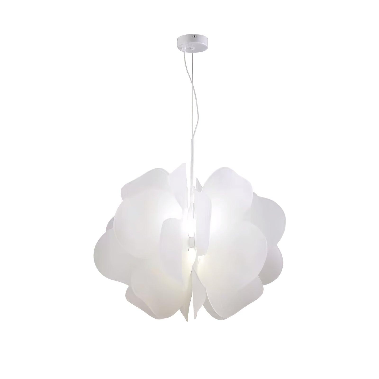 Modern Plastic Flower Design Pendant Lamp M43