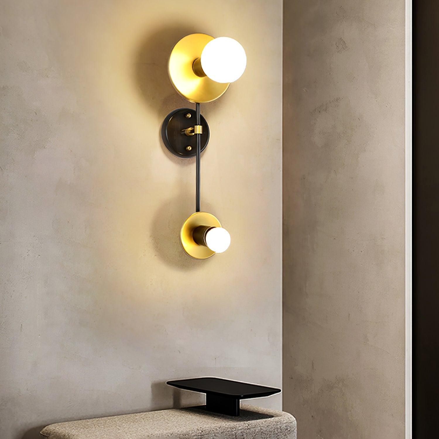 Simple Crystal Bubble Wall Light M579