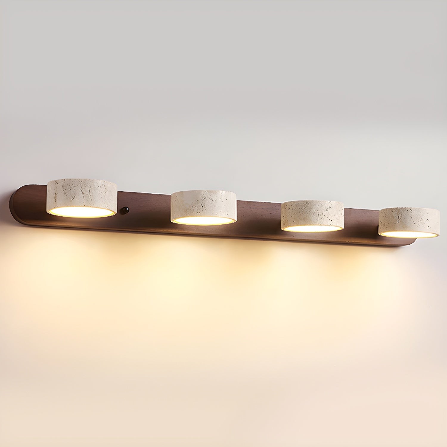 Natural Travertine Dual Wall Lamp G115