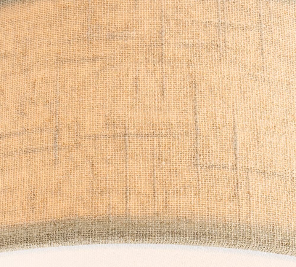 Texture de tissu de lin tissé sur le plafonnier Dumora