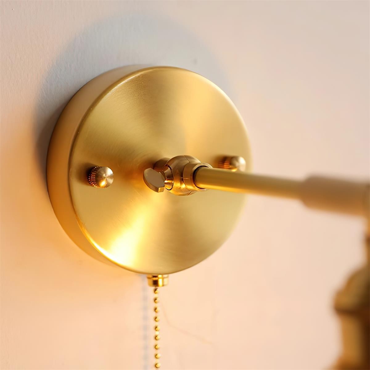 Bell Brass Wall Lamp M287