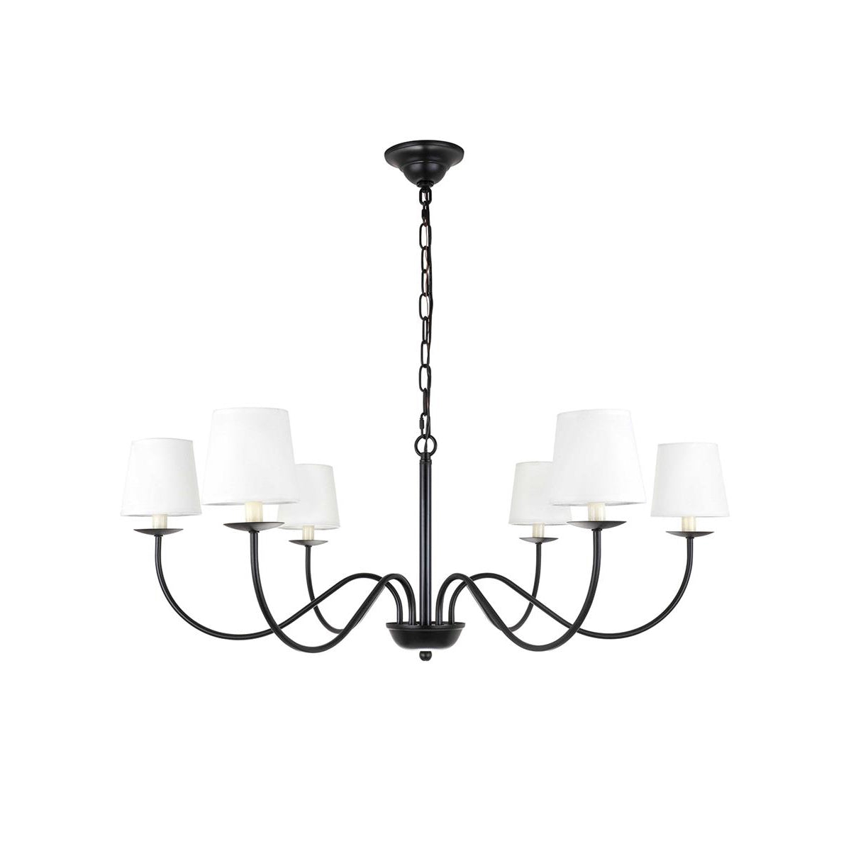 Eclipse Brass Chandelier D512