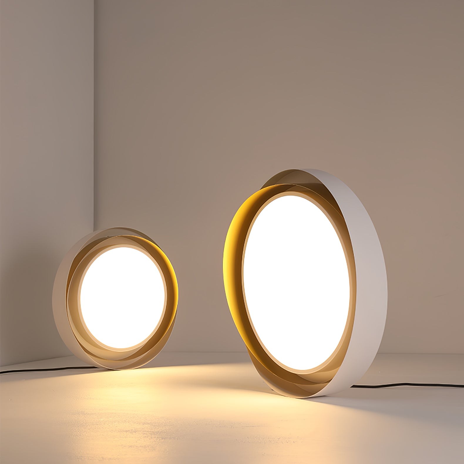 Nordic Style Modern Minimalist Wave Pattern Ceiling Lamp M528