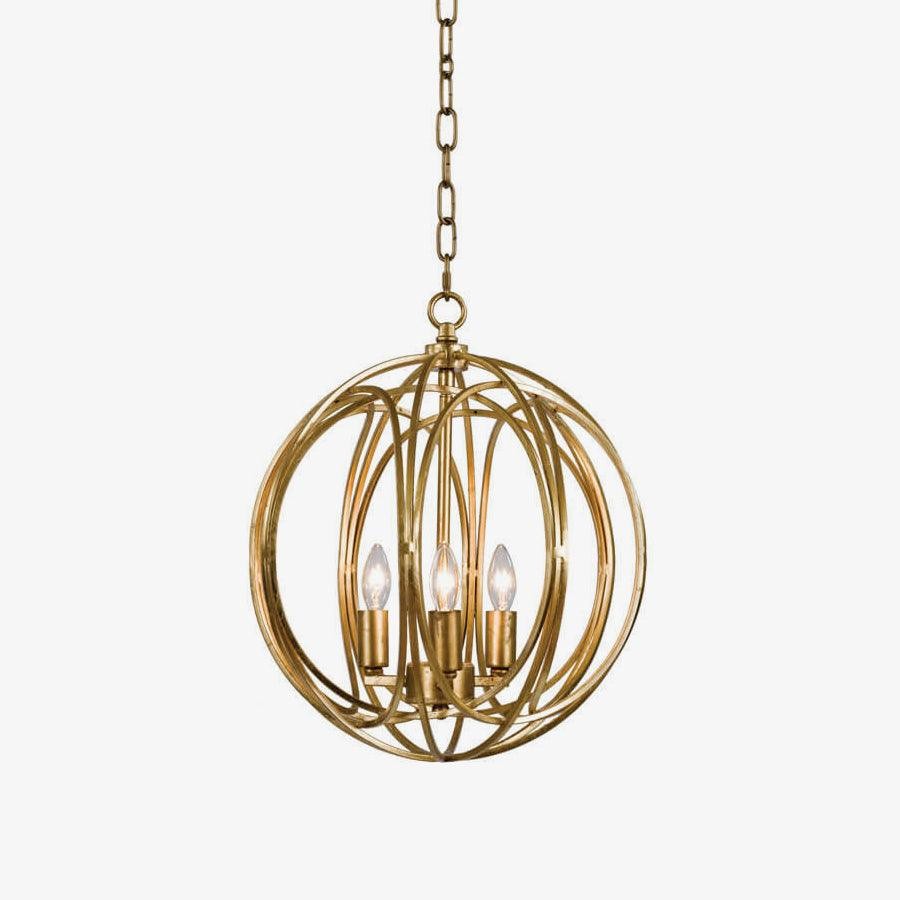 Hollow Metal Line Retro Pendant Light M42