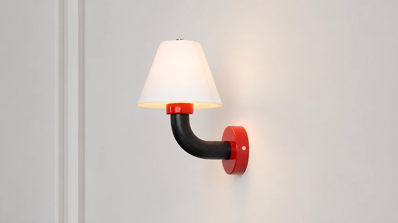 Kinkiet Twist Shine D325 w ciepłej scenerii wnętrza
