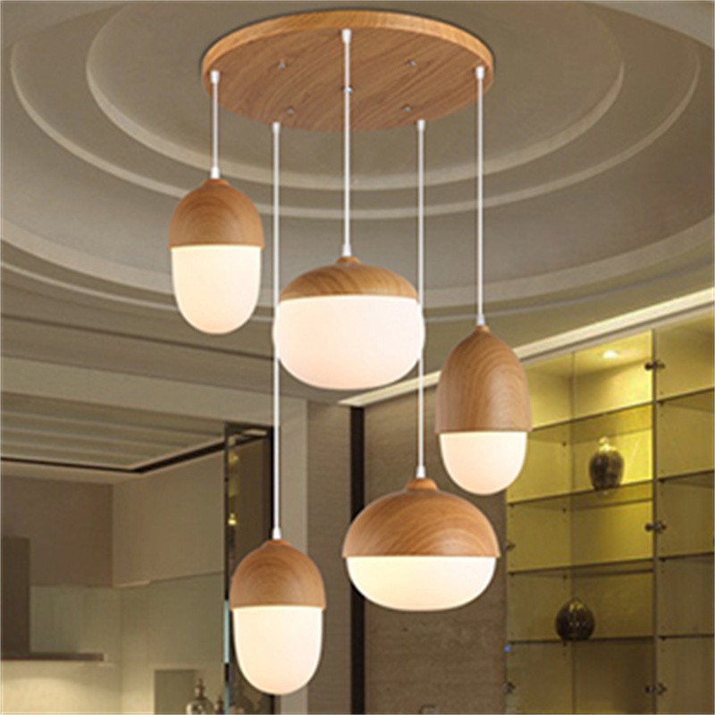 Nordic Modern NUT Glass Pendant Lamp