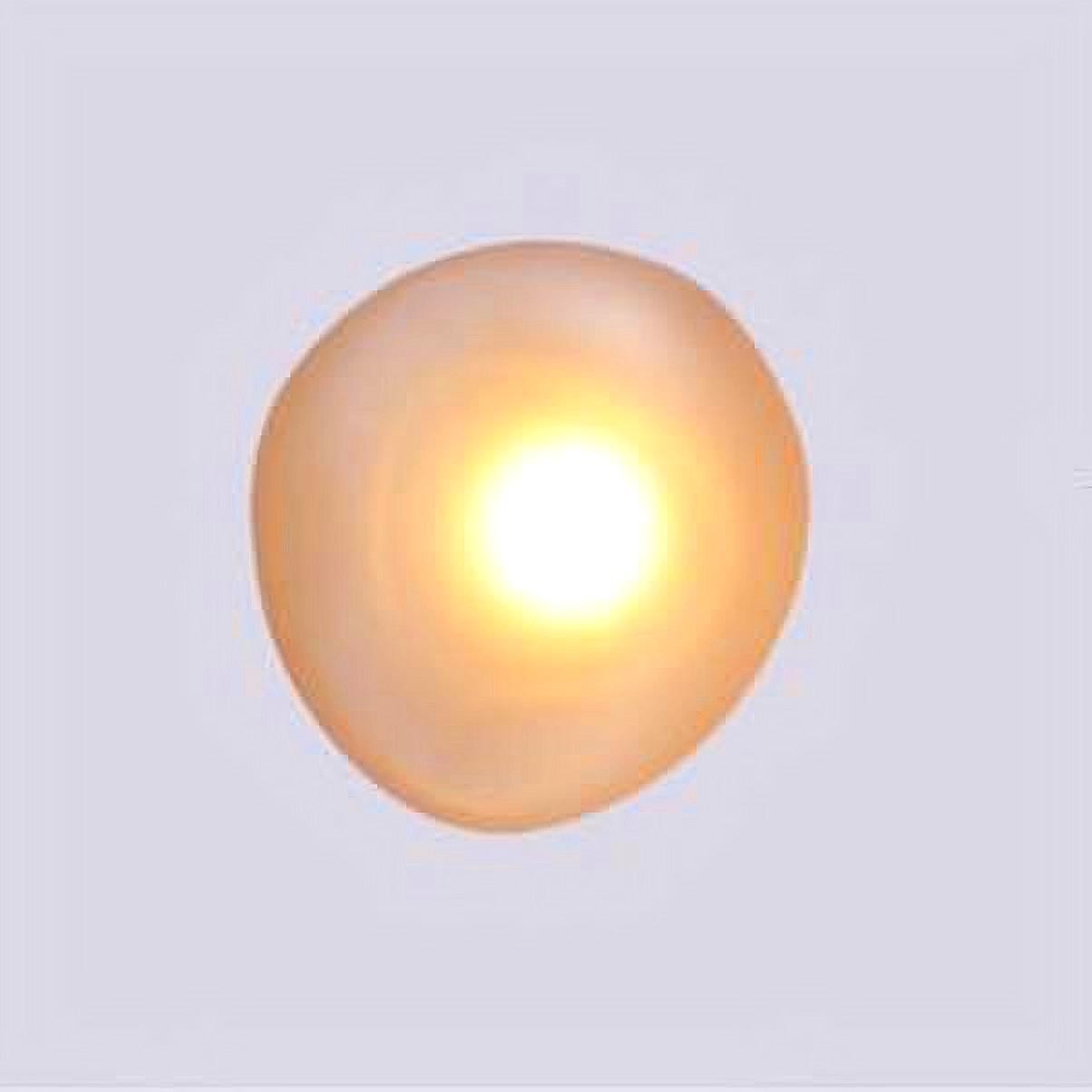 Pebble Glass Wall Lamp for Bedroom