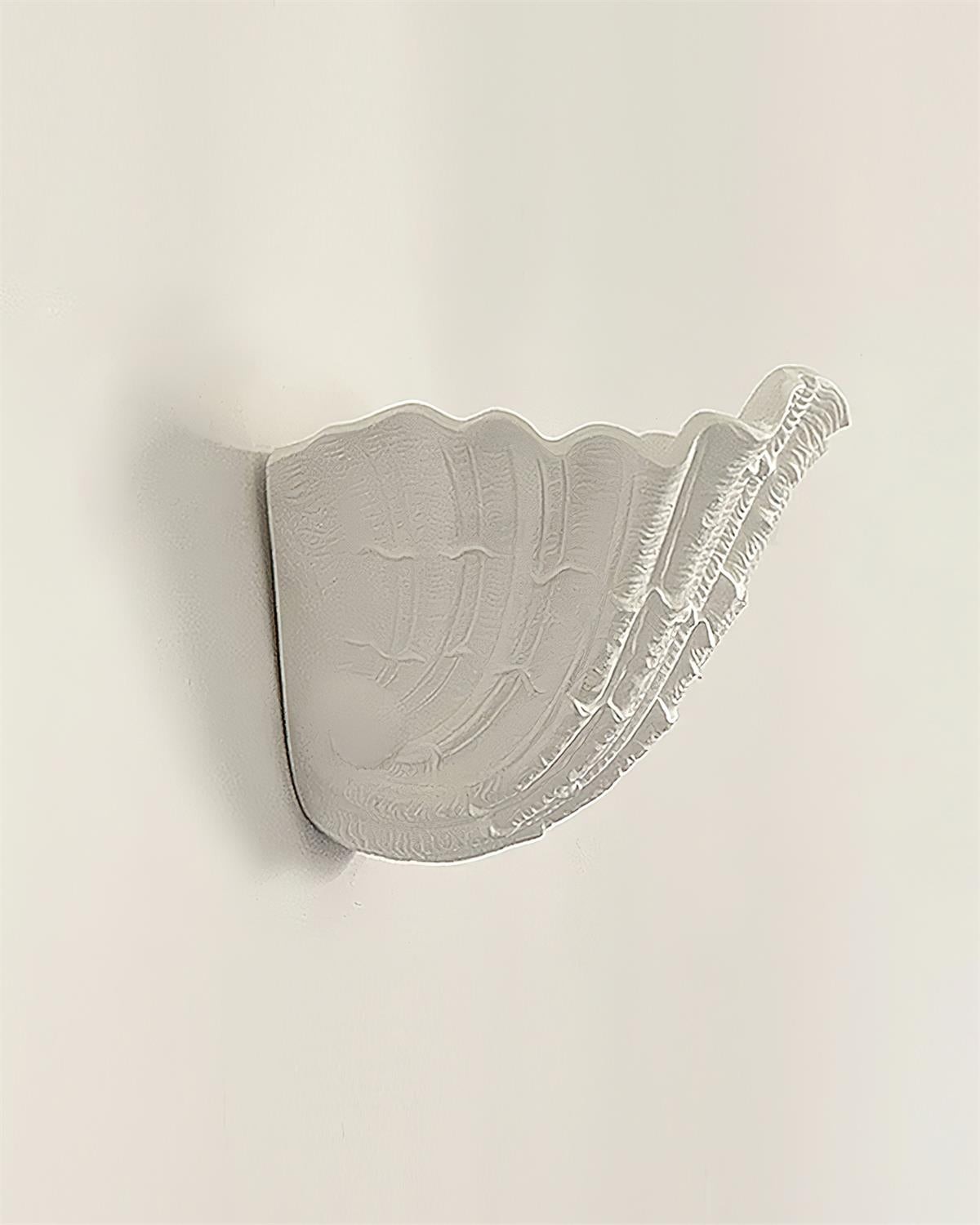 Shell Plaster Wall Lamp P067