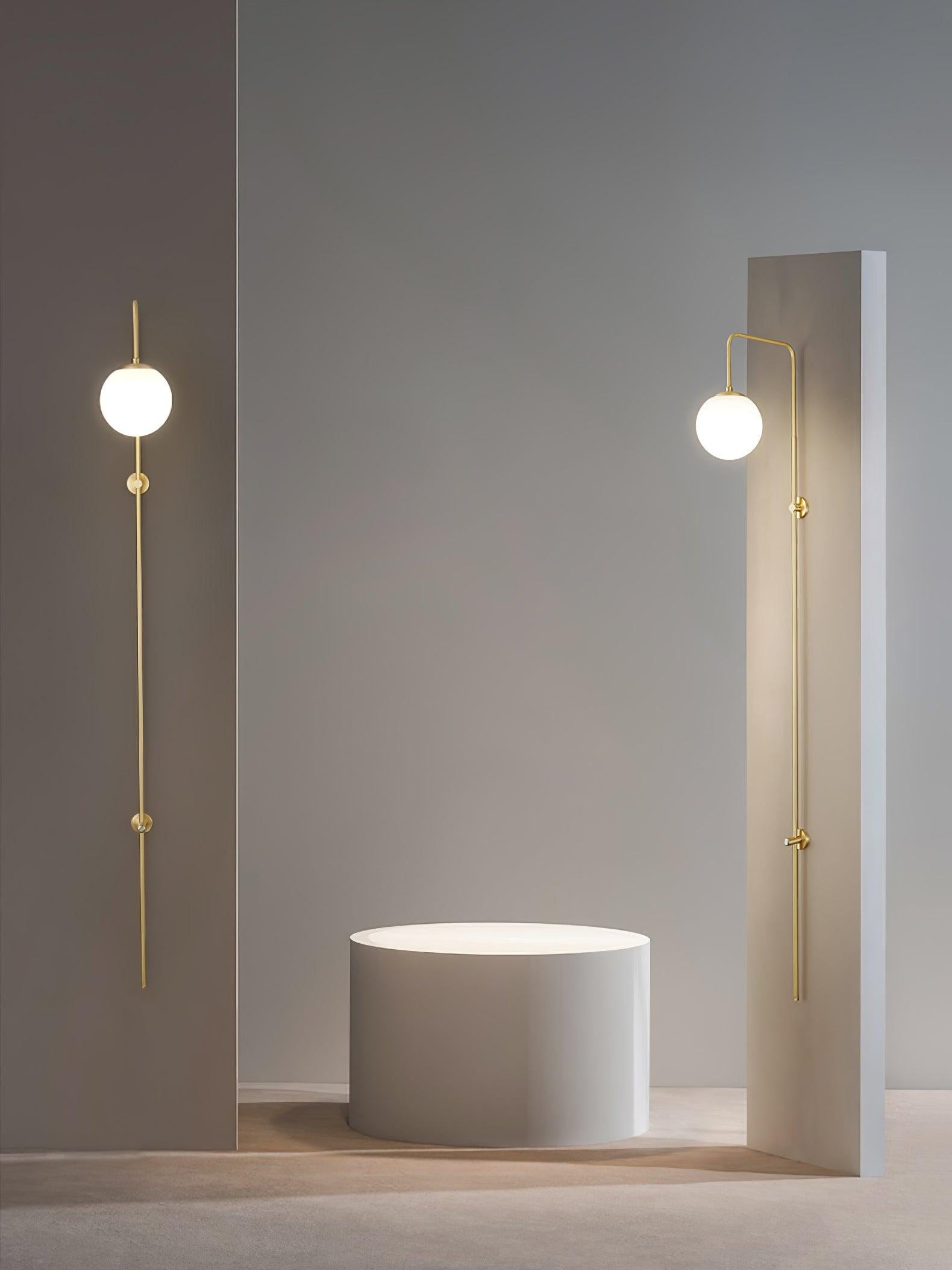 Globe Brass Wall Sconce M555