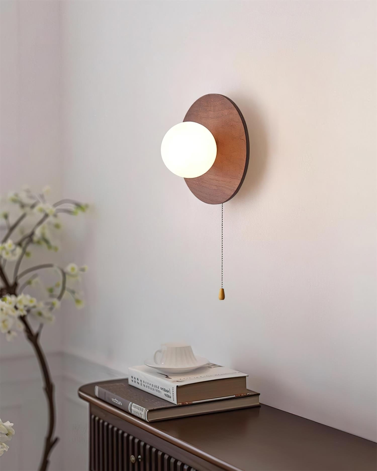 Cara Wood Wall Lamp D37