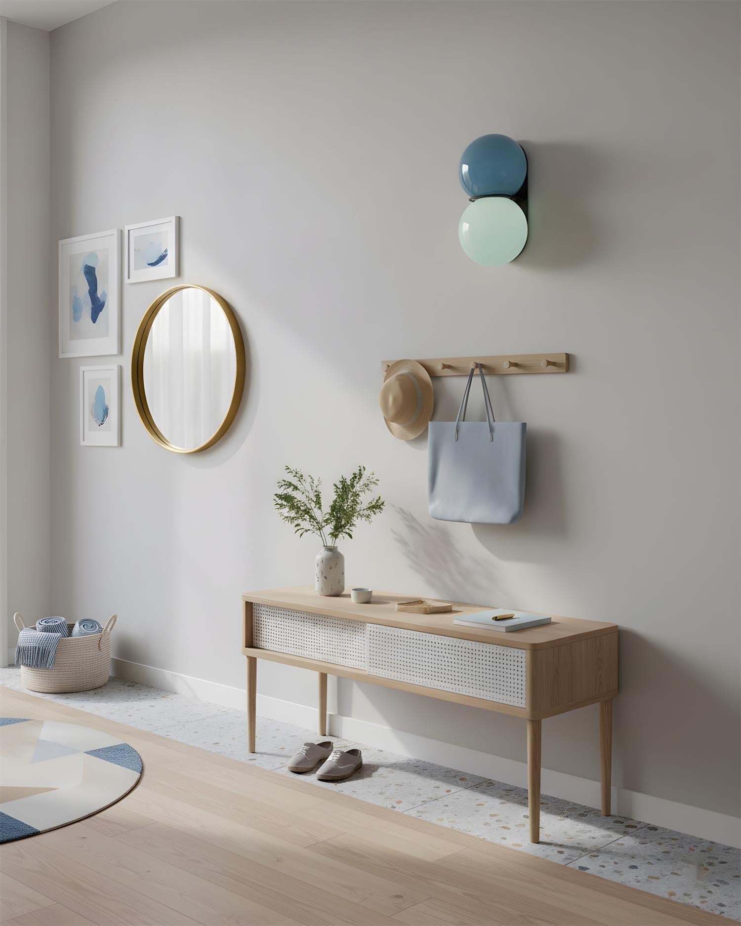 Twinwave Wall Lamp D287