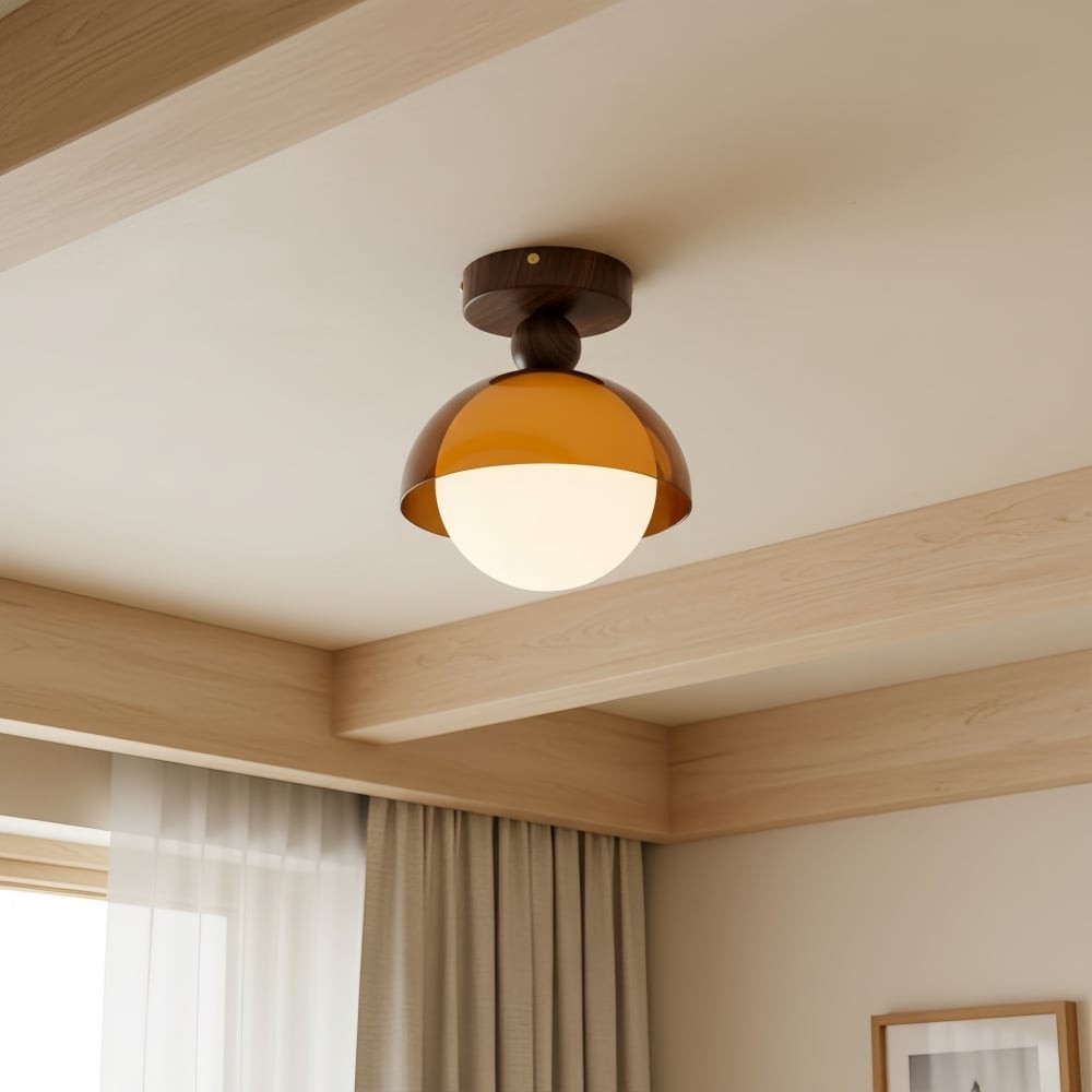 Afterglow Sunset Sculptural Glow Ceiling Lamp Modern Vintage Style for Hallway and Entryway T490