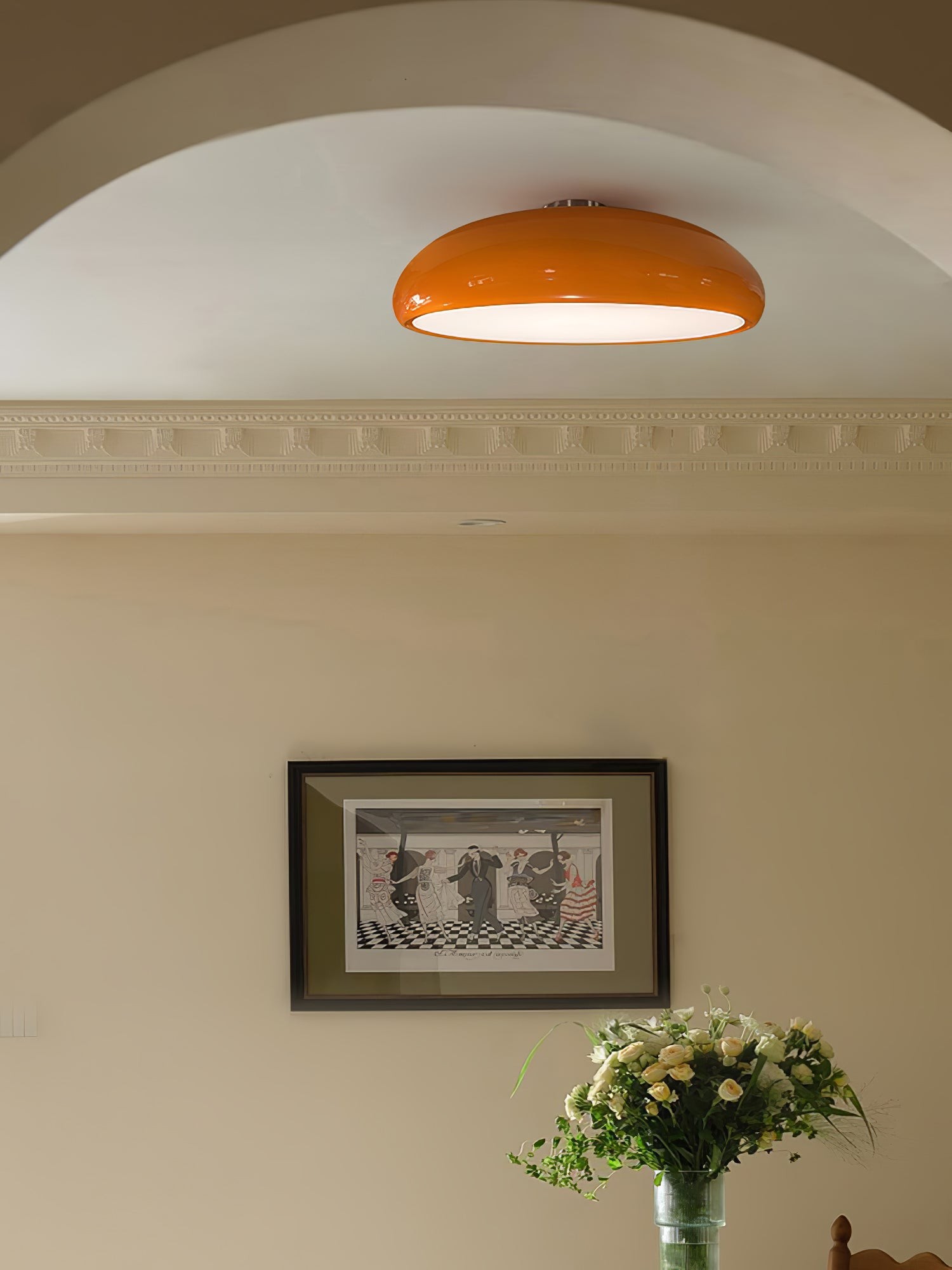 Space Orange Ceiling Lamp M534