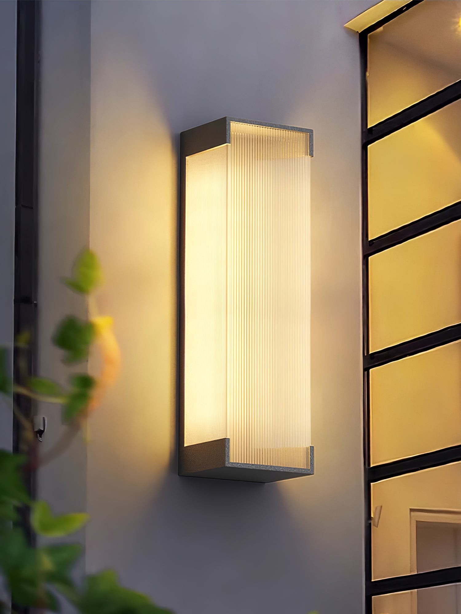 Rectangular Outdoor Wall Light M434