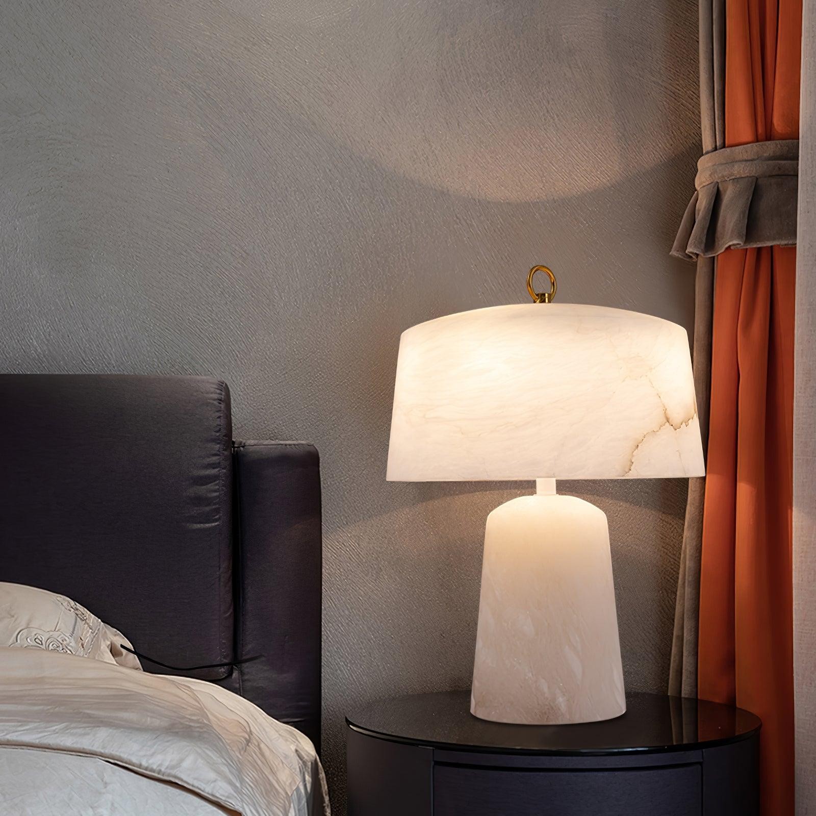 Light Luxury Style Marble Stone Table Lamp M583