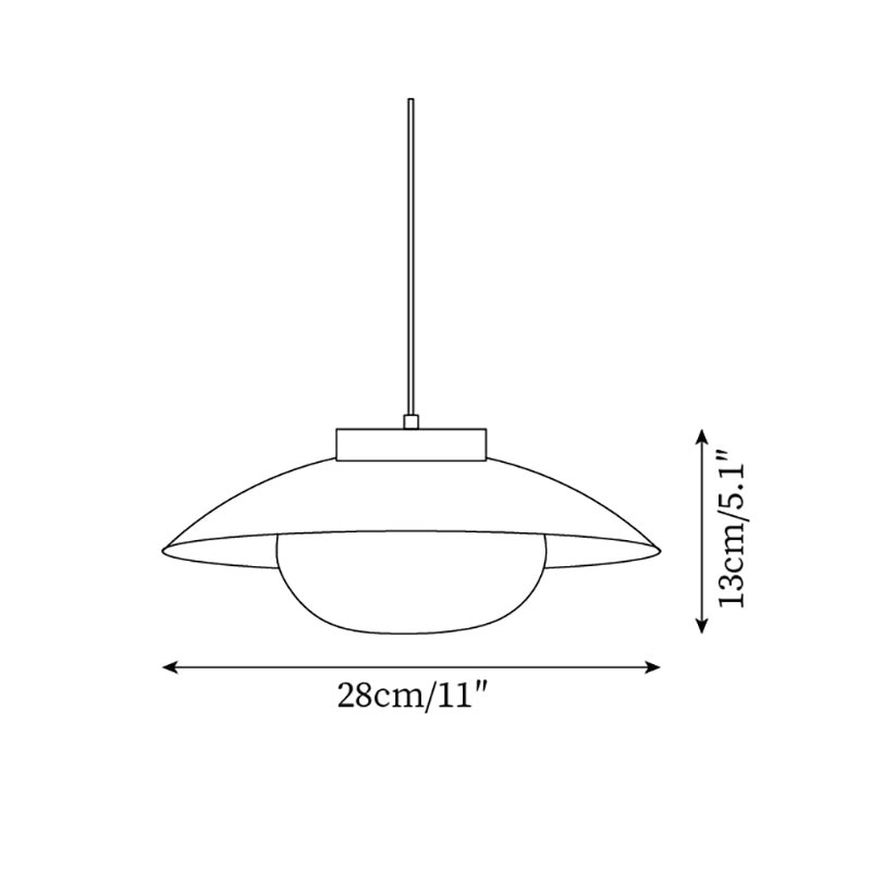 Modern Dining Room Glass Pendant Lamp M202