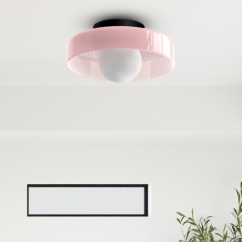 Modern Round Flush Mount Morandi Ceiling Lamp Wall Lamp S142