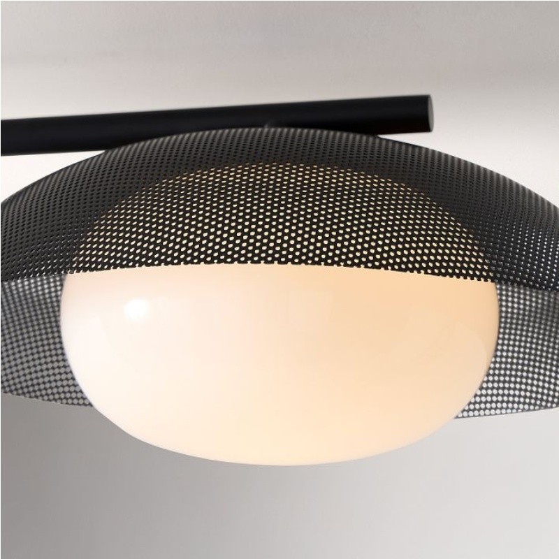 Elorina 3-Light Flush Mount Glass/Metal Ceiling Light - A Stylish Fixture for Modern Spaces T004
