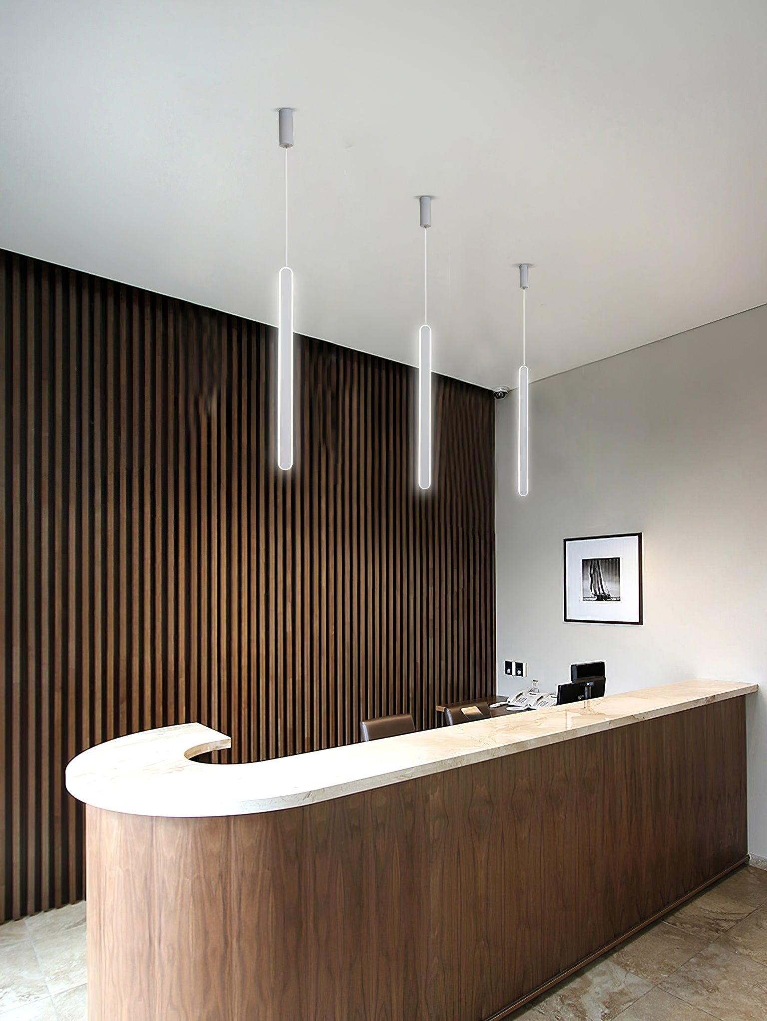 Nordic linear long Pendant Lamp M420